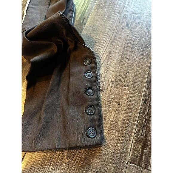 Dolce & Gabbana VIntage Brown Riding Breaches Leather Trim Size 29 X 35 - Picture 6 of 9
